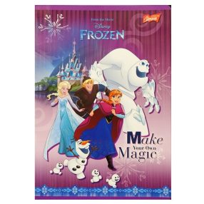   Hercegnős Frozen/Jégvarázs 2. osztályos vonalas füzet, All, A5/16-32 - Unipap
