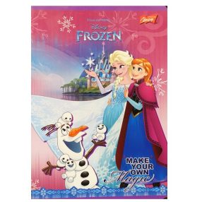   Hercegnős Frozen/Jégvarázs 2. osztályos vonalas füzet, Friends, A5/16-32 - Unipap