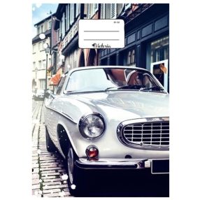 VICTORIA Oldtimer kockás füzet, A4/87-32