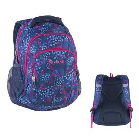 Pulse Teens Blue Hearts/szivecskés hátizsák (121443)