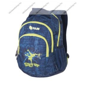 PULSE Teens Step up, kék-sárga hátizsák (121275) 