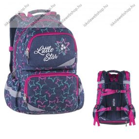   PULSE Little Star, kék-rózsaszín XL anatómiai hátizsák (121461)