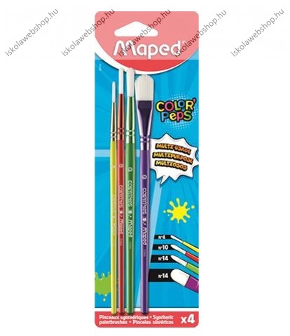 Maped "Color Peps" ecsetkészlet, no. 4-10-14-14