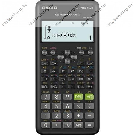 CASIO "FX-570ES Plus 2E" tudományos számológép, 417 funkció (570P) 