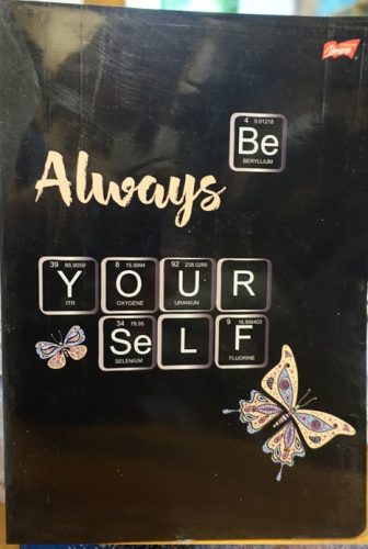 Black - Pillangó A4 kockás füzet, vegyes minta (1 db)