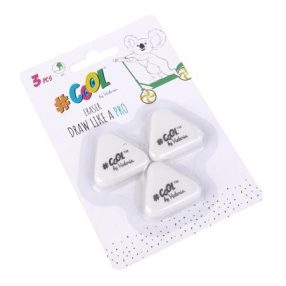 Radírkészlet, 3 db-os - COOL BY VICTORIA