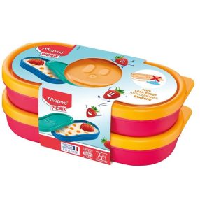 MAPED PICNIK Concept Kids Snack uzsonnás doboz, 2 db, pink