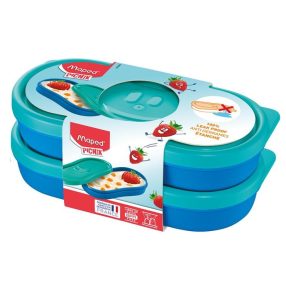 MAPED PICNIK Concept Kids Snack uzsonnás doboz, 2 db, kék