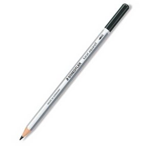   Akvarell ceruza, hatszögletű, STAEDTLER "Karat® aquarell 125", fekete