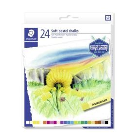  Porpasztell kréta/Porkréta - STAEDTLER "2430", 24 különböző szín