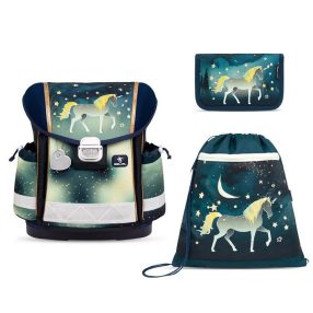   BELMIL Classy Iskolatáska szett, Sparkling Unicorn/Unikornis