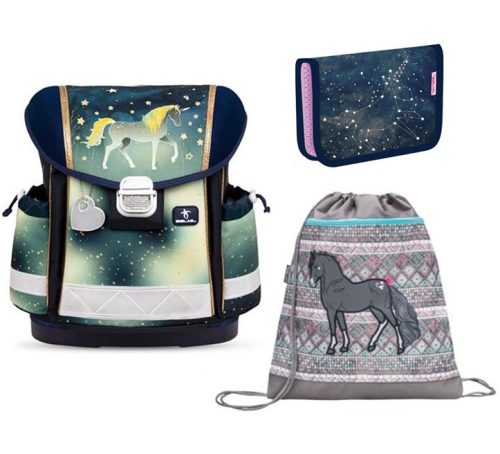 BELMIL Classy Iskolatáska szett, Sparkling Unicorn/Unikornis