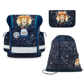 BELMIL Classy Iskolatáska szett, Lion/Oroszlán