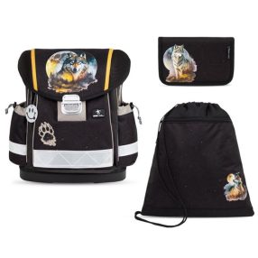 BELMIL Classy Iskolatáska szett, Moonless Night/Farkas