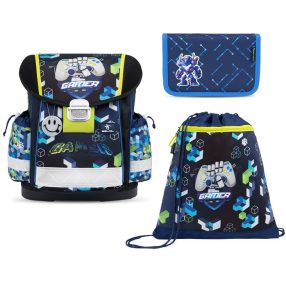 BELMIL Classy Iskolatáska szett, Pixel Cube Game