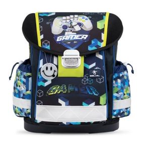 BELMIL Classy Iskolatáska, Pixel Cube Game