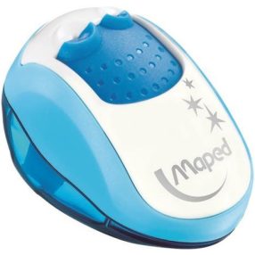   MAPED "Clean" kétlyukú hegyező, tartályos, vegyes színek (1db)