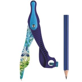 MAPED körző, ceruzával és adapterrel, Kék