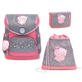 BELMIL Compact Iskolatáska szett, Little Owl/Bagoly