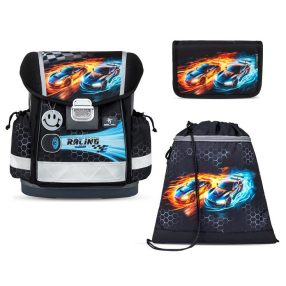 BELMIL Classy Iskolatáska szett, Race it/Autós