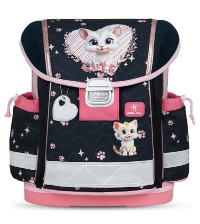BELMIL Classy Iskolatáska, Cute Kitten/Cuki cica/Cicás iskolatáska