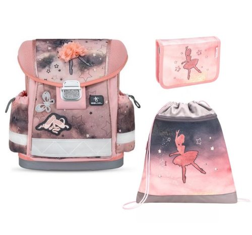 BELMIL Classy Iskolatáska szett, Ballerina Rose/ Rose Ballet