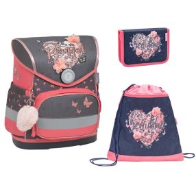 BELMIL Compact Iskolatáska szett,  Beautiful Flowers