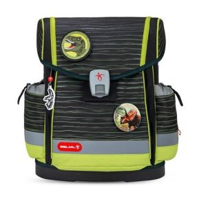   BELMIL Classy Plus mágneszáras iskolatáska, Prehistoric Times/Dinos