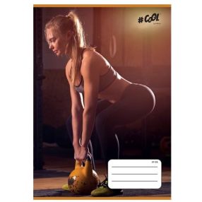 Sport COOL BY VICTORIA Fitness vonalas füzet (A5/21-32)