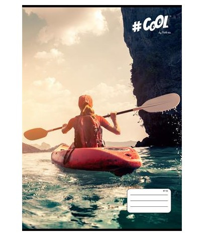 Sport COOL BY VICTORIA, Nature Evezés kockás füzet, (A4/87-32)