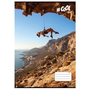   Sport COOL BY VICTORIA, Nature Hegymászás kockás füzet, (A4/87-32)