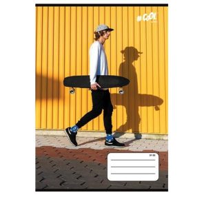  Sport COOL BY VICTORIA Skateboard Fal vonalas füzet (A5/21-32)