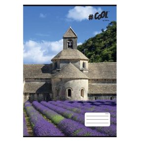   City  COOL BY VICTORIA Country Levendula vonalas füzet (A4/81-32)