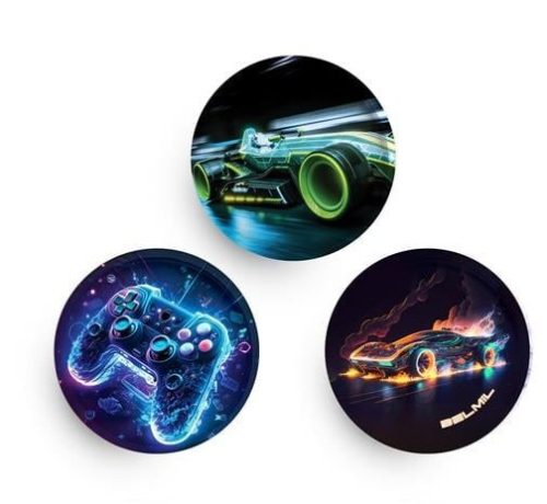  Belmil tépőzáras matrica Classy Plus táskához, Gamer