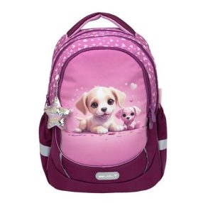 BELMIL Leisure Plus Iskolatáska, Puppy Love/Kutyusok