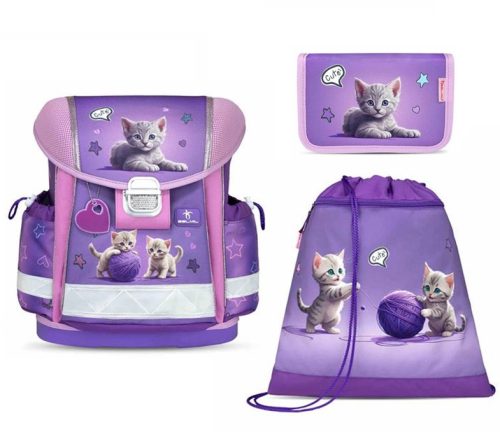 Belmil Classy iskolatáska szett, Little Kittens/Cica