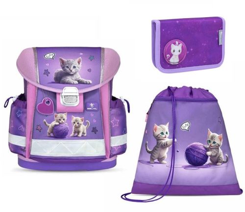 Belmil Classy iskolatáska szett, Little Kittens/Cica