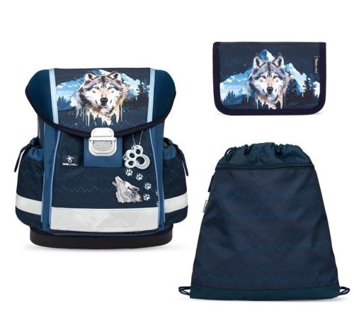 Belmil Classy iskolatáska szett, Northern Alpha/Farkas