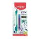 MAPED Írástanuló rollertoll + 2 db utántöltő betét (0,7 mm) radírozható, türkiz