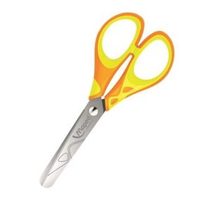 MAPED "Soft Neon" olló, 13 cm, Sárga