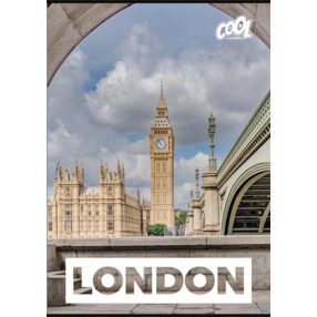 City - London vonalas füzet (A4/81-32)