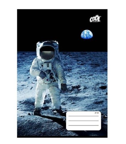 Space/Űr kockás füzet, On the Moon (A5/27-32)