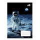 Space/Űr kockás füzet, On the Moon (A5/27-32)