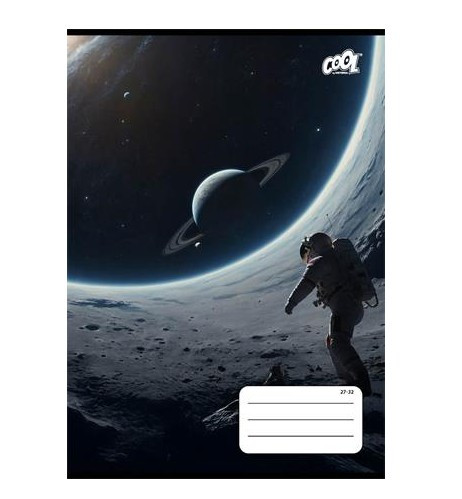 Space/Űr kockás füzet, Planet (A5/27-32)