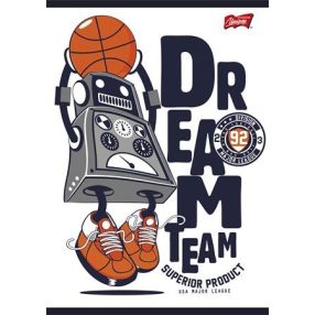 Robot White 1. osztályos füzet, A5/14-32