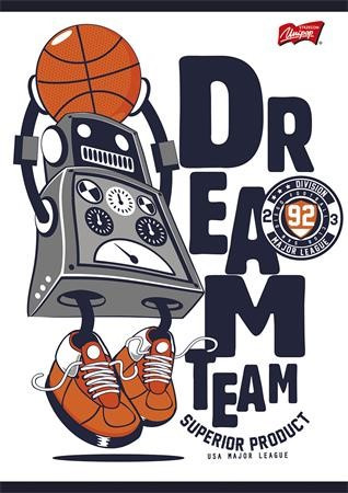 Robot White 1. osztályos füzet, A5/14-32