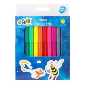 COOL BY VICTORIA filctoll készlet, 12 különböző szín