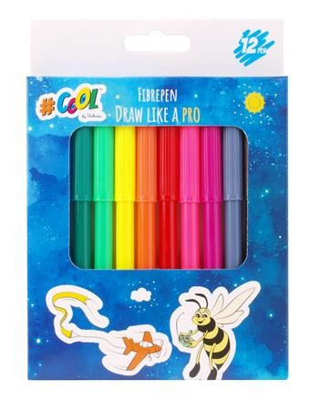 COOL BY VICTORIA filctoll készlet, 12 különböző szín