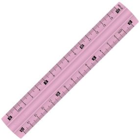 15 cm MAPED törhetetlen vonalzó, Pink