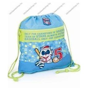 Mintás sportzsák/tornazsák, Mosómedvés 